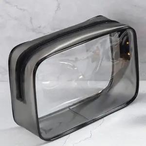 [룽스]PVC 투명 사각파우치 파우치 대형