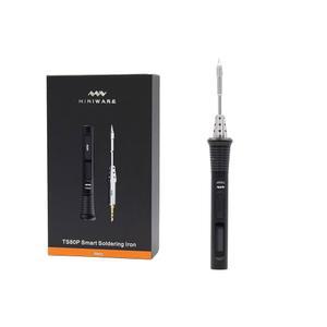 TOULSAGE 오리지널 TS80P 납땜 인두 업그레이드 9V/12V 휴대용 디지털 스마트 프로그래머블 타입 C USB 고속 가열 스테이션 키트