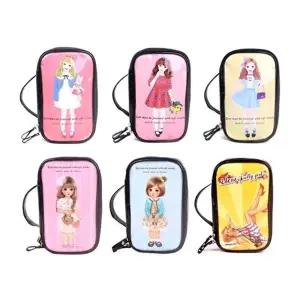 [룽스]소녀 일러스트 파우치 남자파우치 대형