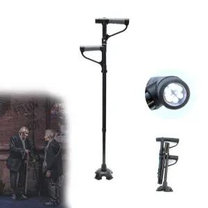 할머니지팡이 효도 어르신 접이식 지팡이 노인 보조기 할머니 보행