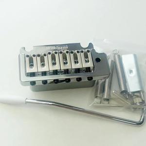 Wilkinson WOV08 크롬 실버 2 포인트 더블 스윙 일렉트릭 기타 트레몰로 시스템 기타리스트를 위한 브릿지