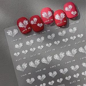 5D 하트 네일 아트 스티커 OKa2+2RBA