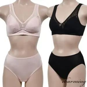 [라일리여성언더웨어] Rly 세트 매쉬 브라팬티 라인 B컵 챠밍)매력만점