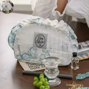 [룽스]대용량 여성 디오레 파우치 민트 소품가방