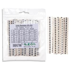 1210 SMD 저항기 키트 모듬 1ohm-1M ohm hjxrhgal 5% 33valuesX 20PCS660PCS DIY