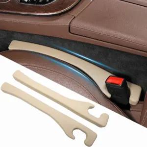 Uootill 카시트 갭 필러 2종 세트 시트 정리함 드롭 가드 없음 액세서리 시트와 콘솔 사이의 필러가 낙하를