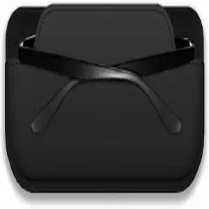 차량용 Tmengdao 선글라스 홀더 다기능 스틱온 안경 보관함 작은 물품 보관이 가능한 시트 갭 정리함 모든