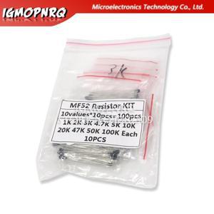 NTC 서미스터 저항 키트 NTC-MF52AT 1K 2K 3K 4.7K 5K -5% 3950B 개  값 x