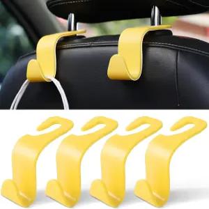 리브티 카시트 헤드레스트 후크 카 히든 지갑 코트용 유니버설 오토 백시트 정리함 4팩 인테리어