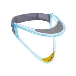 목 휘어짐 방지 경추전방전위 교정 및 조절 리프터 가능한 보호대 고정 파란색