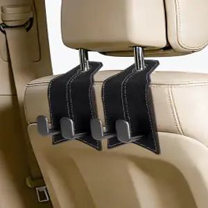 자동차용 모비키 지갑 후크 헤드레스트 카시트 행거 100 금속 및 프리미엄 가죽 2026 최신 자동차 정리