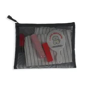 [룽스]메쉬 화장품가방 화장품파우치 소형