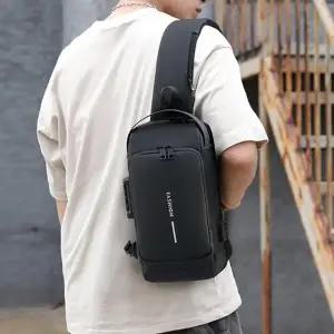 [룽스]분리 수납 장금장치 남자크로스백 슬링백