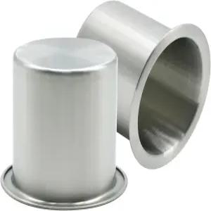 Anxingo 2개 스테인리스 스틸 컵 홀더 실버 포커 테이블 음료 요트 보트 RV 차량 및 트럭용 드롭인