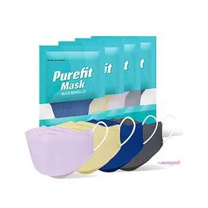 국내산 국산 마스크 컬러 대형 퓨어핏 50매 3D qrs327