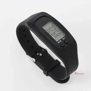 스마트만보기만보계 블랙 운동용품 엣지 스포츠용품 실리콘 시계 팔찌 디지털 밴드klm662