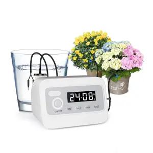 49피트 자동 식물 급수 시스템 ？ HEKIWAY 390 조절 가능한 모드 15-36개의 화분 지원 실내 정원 및 휴가