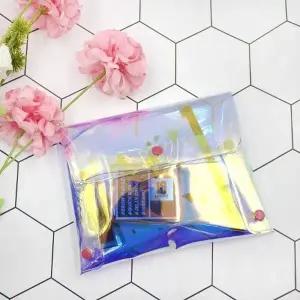 [룽스]홀로그램 홀로그램파우치 화장품파우치