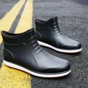 [룽스]숏 레인부츠 짧은 신발 장화 패션 여름