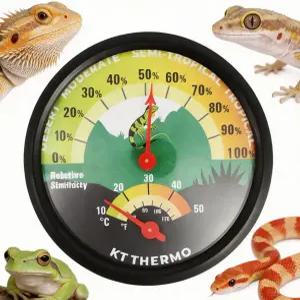 파충류 테라리움 온도계 애완동물 양육 상자 (°C/°F) 유니버설 모델 도마뱀 를 위한 양서류 거북이