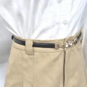 진주포인트 에나멜 가죽 벨트 심플한디자인 여자벨트