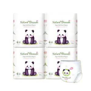 네추럴블라썸 비건 팬티 기저귀 4단계(L) 24매x4팩