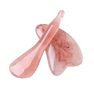 리프팅 하트 괄사 지압봉 얼굴 지압 마사지기 세트 Qfw4+2YpP