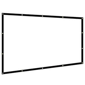 200인치 빔 스크린 스크린원단 리프팅 캠핑장 150인치 천막 암막 무선 와이드