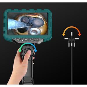 내시경카메라 산업용 하수구 탐지기 7인치6mm광각 하수도 1 1m경질튜브 누수