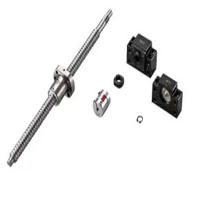 TEN-HIGH 볼 스크류 CNC 부품 SFU1605 RM1605 16mm 700mm 금속 디플렉터 너트 + BK/BF12 엔드 지지대 1pcs