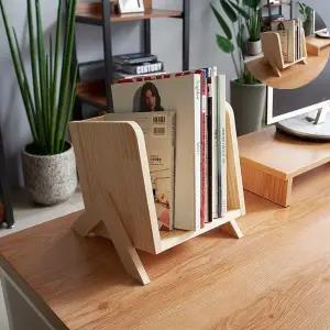 잡지꽂이 원목책꽂이 다용도 서재 사무실 GS034