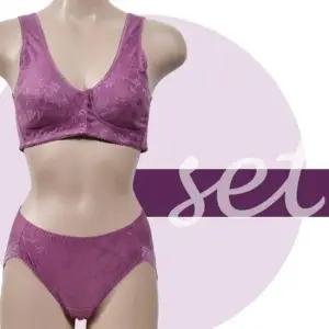 [라일리여성언더웨어] Rly 런닝형 ZF 팬티세트 우아한 노몰드 앞버튼 브라