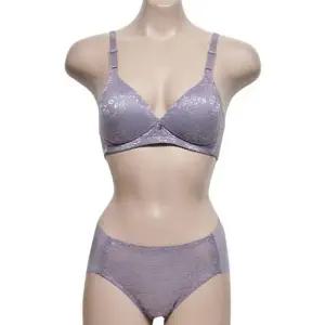 [라일리여성언더웨어] Rly 여성 코튼 팬티 여성스러운 ZF 세트 브라 몰드