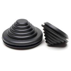 검정색 고무 타워  보호 코일 오버 와이어 루프 스레딩 슬리브 난연성 절연 그로밋