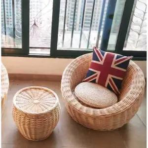 테라스 라탄 테이블 세트 야외용 소파 루프탑 펜션 리조트