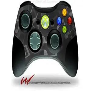 XBOX 360 무선 컨트롤러와 호환되는 랩터스킨즈 데칼 스타일 스킨 - 보케 뮤직 그레이(컨트롤러 미포함)