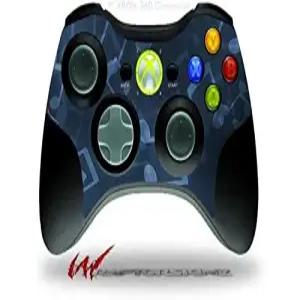 XBOX 360 무선 컨트롤러와 호환되는 랩터스킨즈 데칼 스타일 스킨 - 보케 뮤직 블루(컨트롤러 미포함)