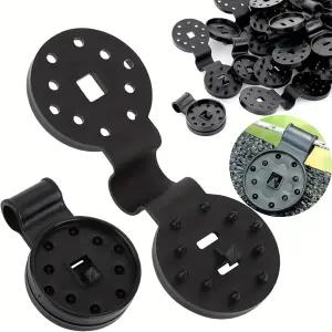 2026년형 새로운 쉐이드 천 헤비 듀티 잠금 그립 클립 방풍 차양 클램프 선쉐이드 세일용 범용 의류 방수포