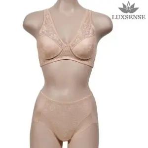 [라일리여성언더웨어] Rly 풀컵 어깨끈 레이스 브라팬티세트 라워패턴 넓은