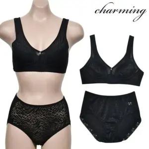 [라일리여성언더웨어] Rly ZF 브라팬티 디자인의 세트 감각적인 노와이어