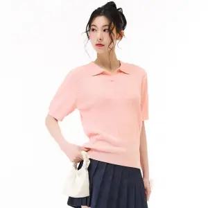 본사 2color W 케이블 오픈카라 니트1120302