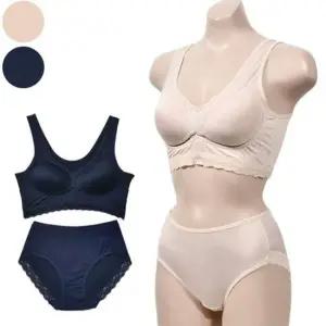 [라일리여성언더웨어] Rly 브라팬티세트 노와이어 소재 몰드 쿨론 착용감 Z