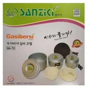 ( )8인용 캠핑 실버코펠세트 코펠냄비 캠핑용냄비