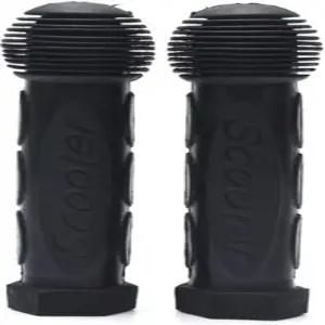 스쿠터 그립 핸들바 1쌍 자전거 핏 2-3-4륜 킥