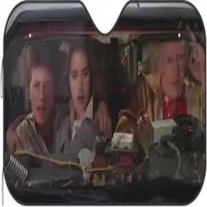 재미있는 자동차 앞유리 선셰이드 접이식 햇빛 가리개 커버 자외선 차단 차량 내부 보호 51 x 27.5인치