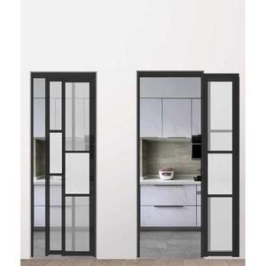 중문 접이식 미닫이 현관 여닫이 간이 무타공 미닫이문