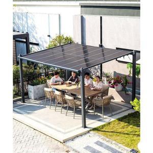 옥상 야외 조립식 커튼없음 가림막 미니 초가 조립식파고라 파빌리온 전원주택 파고라