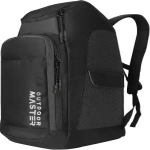 헬멧 스키화 고글 장갑 액세서리를 위한 별도의 수납공간이 있는 아웃도어마스터 50L 스키 부츠 가방 및