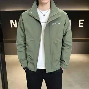 가을 캐주얼 남성 슬림핏 코트 재킷 점퍼 차이나 솔리드 OP3