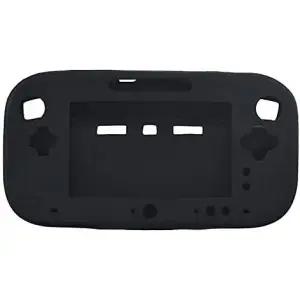 WiiU Wii U 게임패드용 LG 소프트 미끄럼 방지 실리콘 보호 케이스 스킨 커버 쉘(블랙)